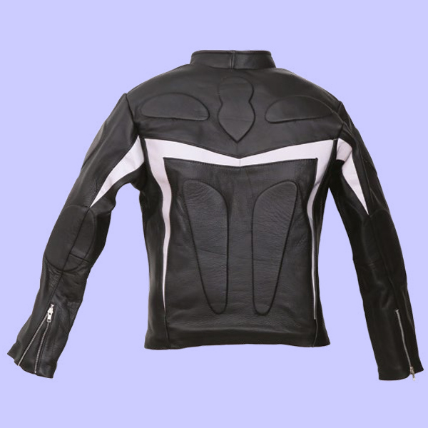 Chamarra de Piel para Caballero Kassandra Select - Modelo Noctua - Reflejante