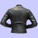 Chamarra de Piel para Caballero Kassandra Select - Modelo Ébano - Black