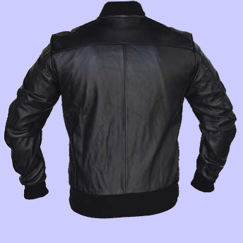 Chamarra de Piel Bayron para Caballero - Bomber