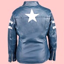 Chamarra de Piel Capitan America Para Dama - Stella