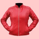 Chamarra de Piel Irazu Para Dama - Citrino