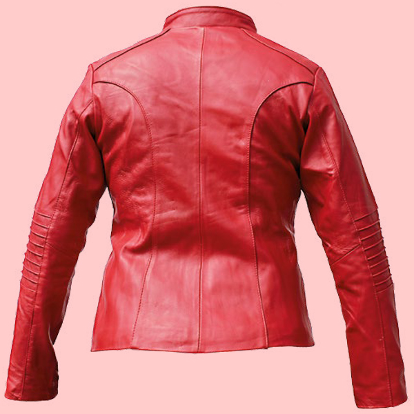 Chamarra de Piel Irazu Para Dama - Citrino