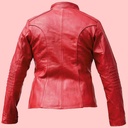 Chamarra de Piel Irazu Para Dama - Citrino