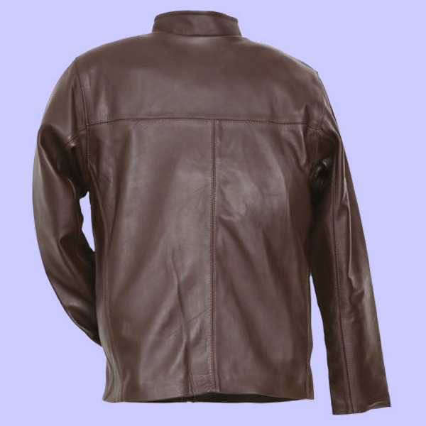 Chamarra de Piel Italiano Mao para Caballero - Lacio