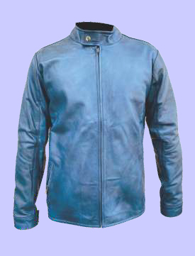 Chamarra de Piel Jordan para Caballero - Cosmos