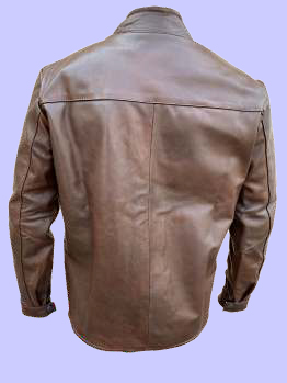 Chamarra de Piel Jordan para Caballero - Cosmos