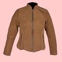 Chamarra de Piel Lia Para Dama - Topacio