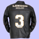 Chamarra de Piel London para Caballero - Támesis