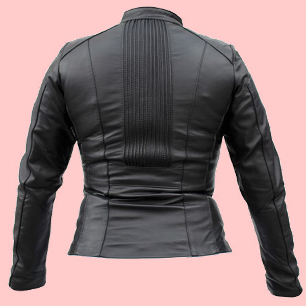 Chamarra de Piel Marisol Para Dama - Coral