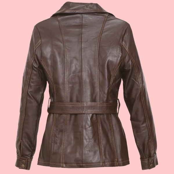 Chamarra de Piel Miriam Para Dama - Sahara