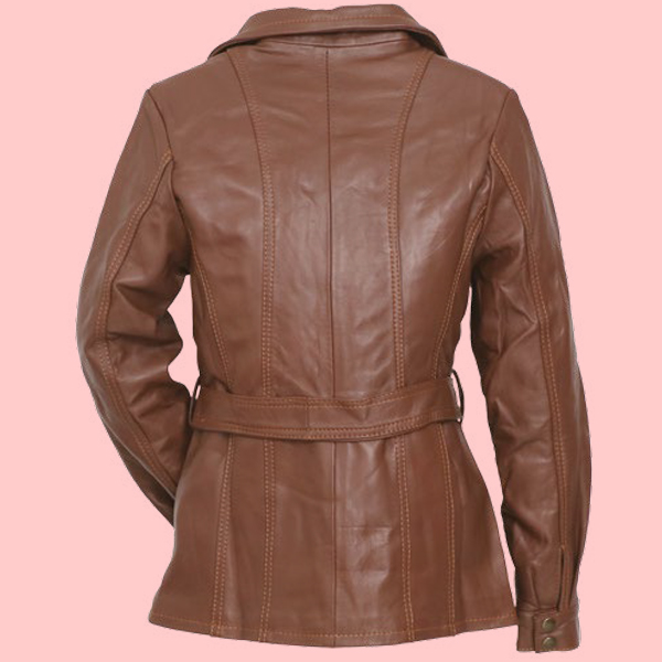 Chamarra de Piel Miriam Para Dama - Sahara