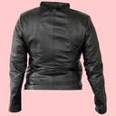 Chamarra de Piel Nicole Para Dama - Zafiro