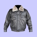 Chamarra de Piel Piloto para Caballero - Yukon