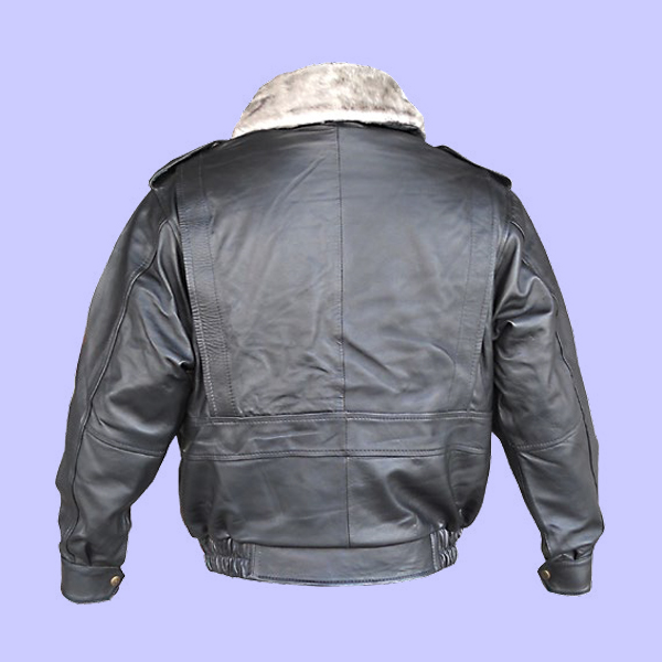 Chamarra de Piel Piloto para Caballero - Yukon