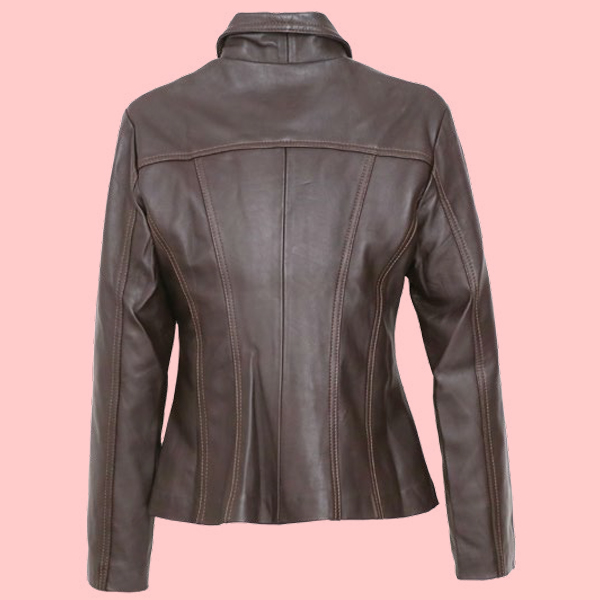 Chamarra de Piel Plus Para Dama - Báltico