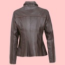 Chamarra de Piel Plus Para Dama - Báltico