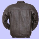 Chamarra de Piel Portabroche para Caballero - Fjord