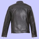 Chamarra de Piel Robert para Caballero - Hierro