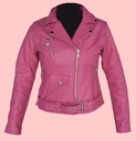 Chamarra de Piel Rockera Para Dama - Joplin