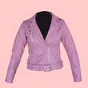 Chamarra de Piel Rockera Para Dama - Joplin