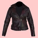 Chamarra de Piel Rockera Para Dama - Joplin