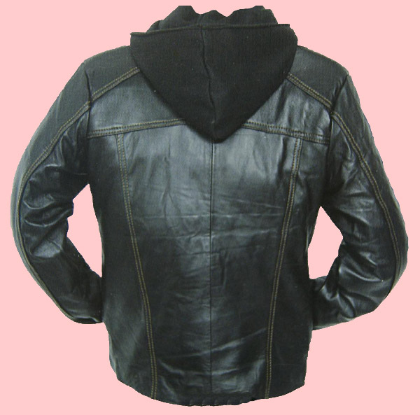 Chamarra de Piel Zoe para Niña - Mykonos