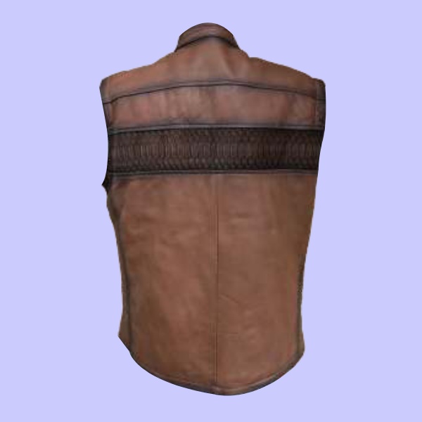 Chaleco de Piel Renato para Caballero - Wyvern