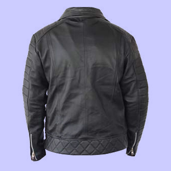 Chamarra de Piel para Caballero Kassandra Select - Modelo Biker Clásica - ROGER