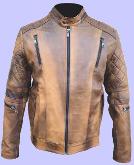 Chamarra de Piel para Caballero Kassandra Select - Modelo Anubis - OSIRIS