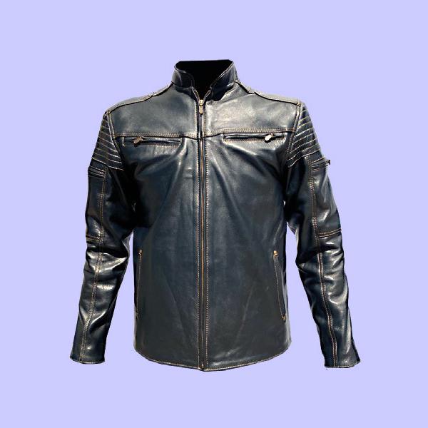 Chamarra de Piel Héctor para Caballero - Troya