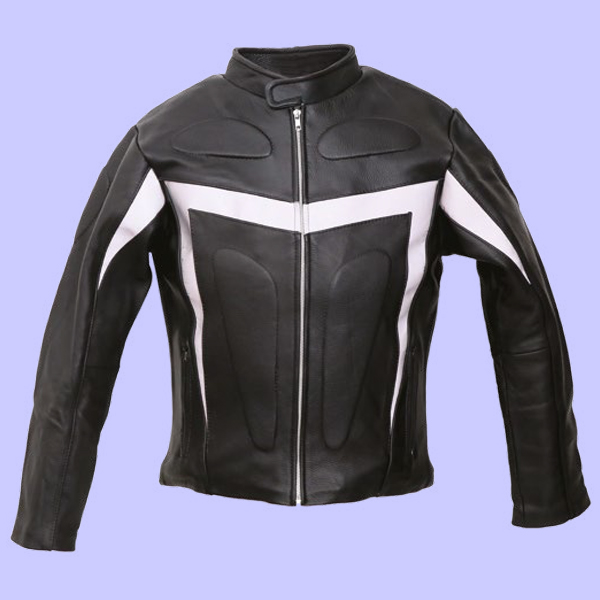 Chamarra de Piel Reflejante para Caballero - Noctua