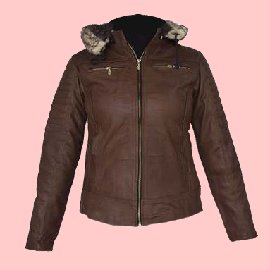 Chamarra de Piel Lucia Para Dama - Ágata