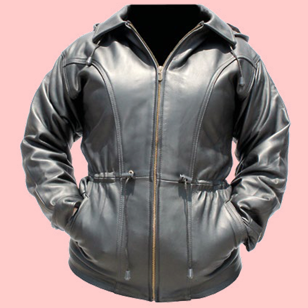 Chamarra de Piel Cazadora Para Dama - Parka Ártica