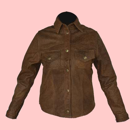 Chamarra de Piel Mayte Para Dama - Oporto