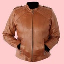 Chamarra de Piel Estrella Para Dama - Vega