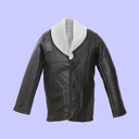 Chamarra de Piel Marlboro Hidrofugada  para Caballero - Estepa