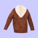 Chamarra de Piel Marlboro Natural Puntas para Caballero - Frontera