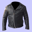 Chamarra de Piel Roger para Caballero - Biker Clásica