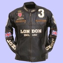 Chamarra de Piel London para Caballero - Támesis