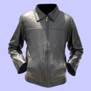 Chamarra de Piel Italiano para Niño - Nova