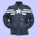 Chamarra de Piel Capitan America para Niño - Hércules