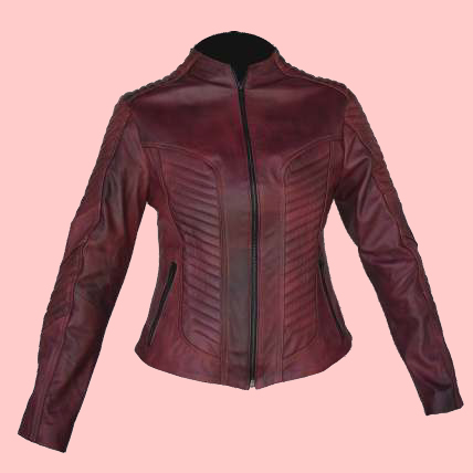 Chamarra de Piel Alexa Para Dama - Siena