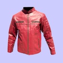 Chamarra de Piel Sammy para Caballero - Índigo