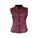 Chaleco de Piel Heydi Para Dama - Ambar