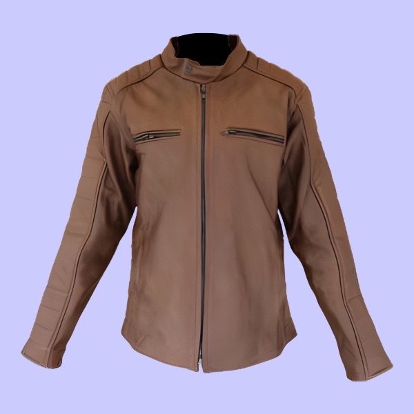 Chamarra de Piel Axel para Caballero - Iridium