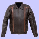 Chamarra de Piel Alemana Vivos para Caballero - Baviera