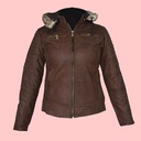 Chamarra de Piel Lucia Para Dama - Ágata