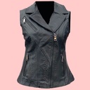 Chaleco de Piel Yadhira Para Dama - Gema